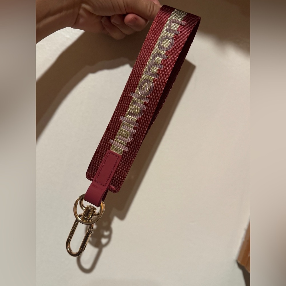 Lululemon Never Lost Keychain
